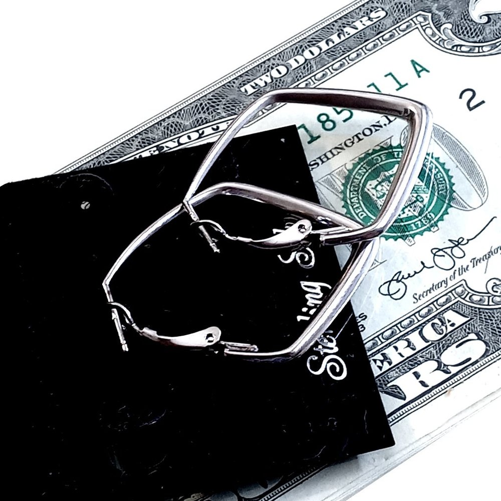 Sterling Silver Hoop Earrings